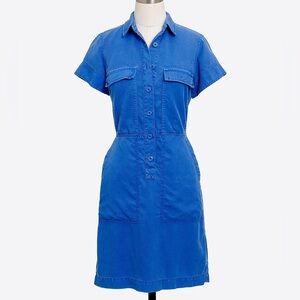 J. Crew Oxford Shirt Dress - Size 8